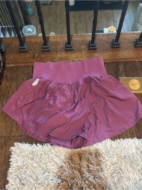 Free People Women's Athletic Shorts in Plum